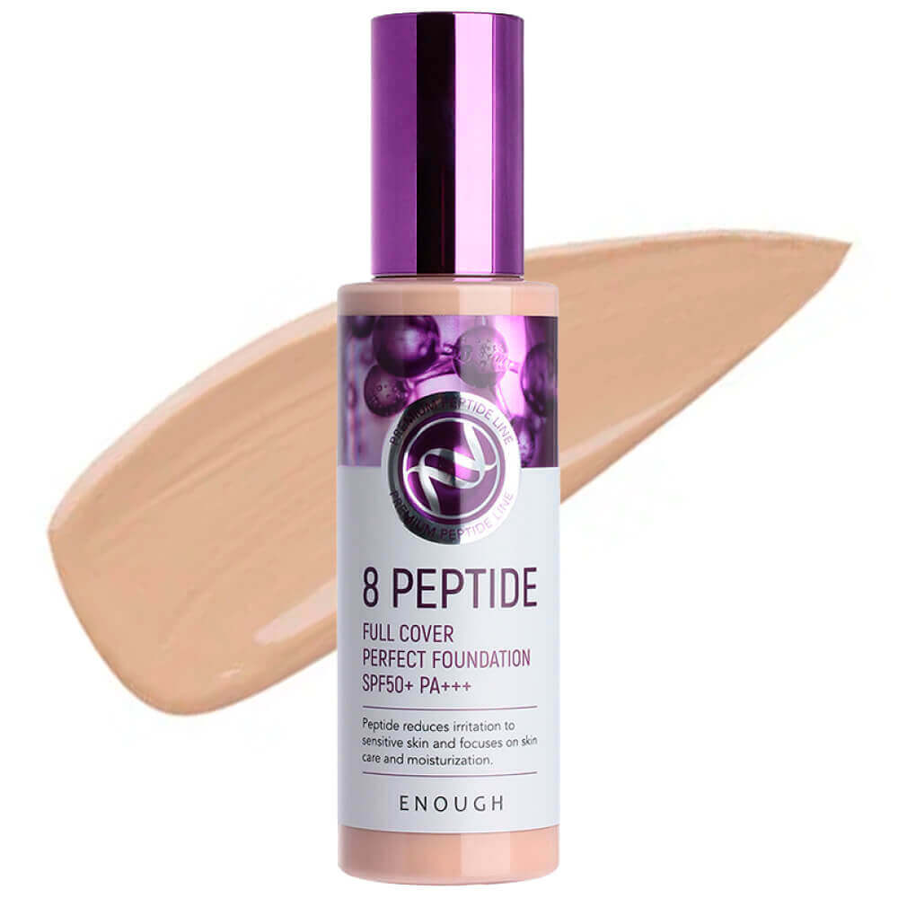 Enough 8 Peptide Full Cover Perfect Foundation SPF50+ PA+++